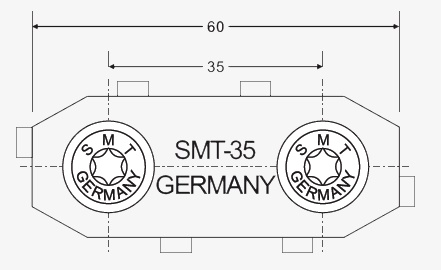Механический соединитель конвейерных лент SMT-35 чертеж