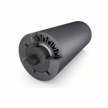 Полимерный пластиковый конвейерный ролик HDPE и СВМПЭ 165х2400 мм