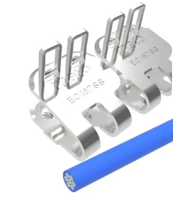 Механический соединитель (замок) из нержавеющей стали MATO EasyClip EC187SS с нержавеющим тросом